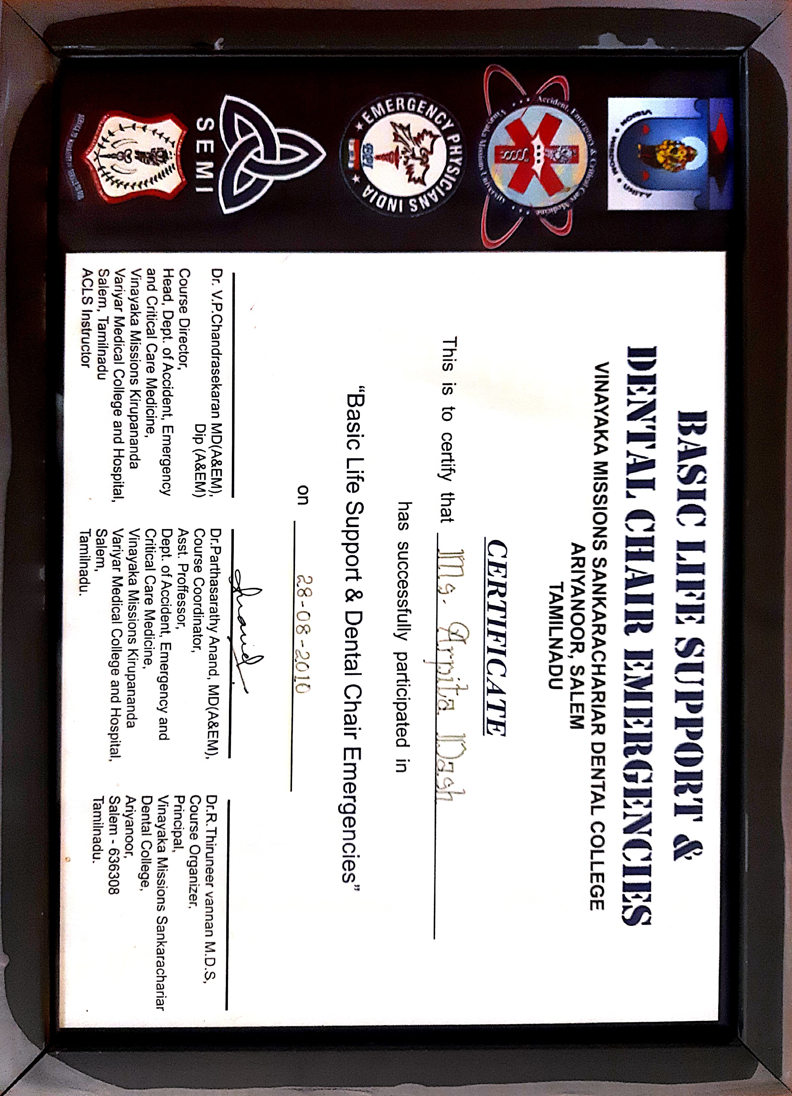 Certificate 10